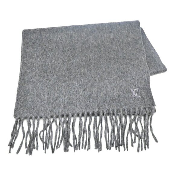 LOUIS VUITTON Gray Scarf - Picture 2 of 4